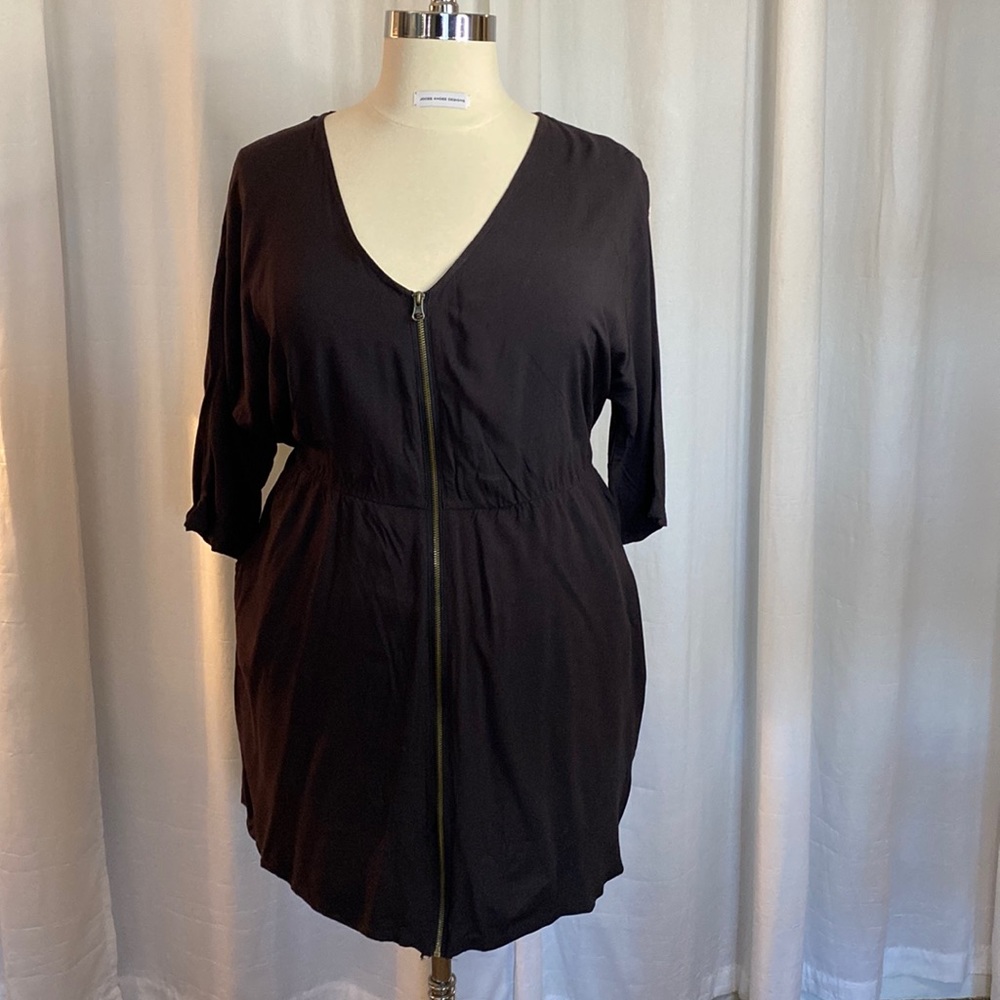 Charcoal Cut Out dress